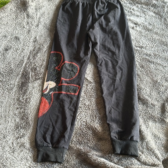 Mickey Mouse Embellished Jogger Style Pants Size Large - Picture 3 of 3